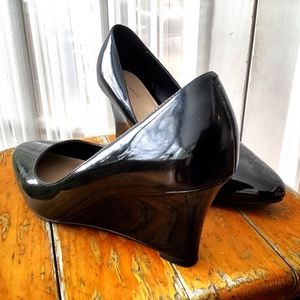 Cole Haan slip on wedge heels - size 8.5